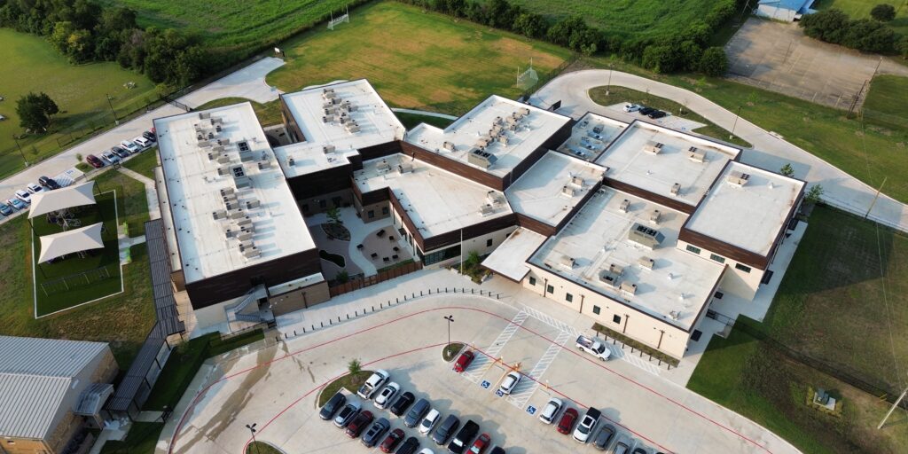 Honey's Roofing Waco, Texas Commercial Flat Roof